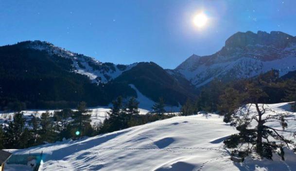 Petit Studio Mansarde 18 M2 Avec Navette Gratuit Aux Pistes De Ski Gresse-en-Vercors Exteriér fotografie